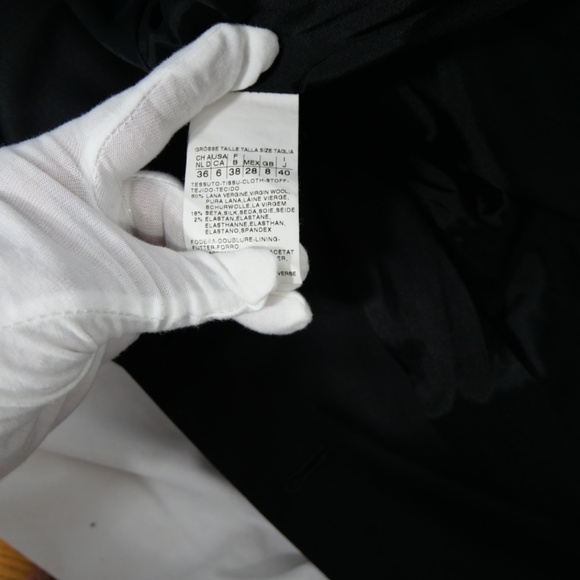 Max Mara Virgin Wool Silk Blended Two Button Blazer - Picture 6 of 10